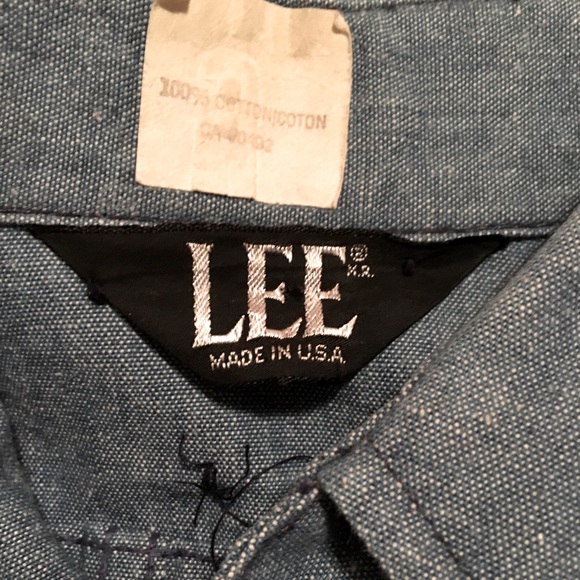 Vintage Lee Button Shirt / Jacket - Picture 4 of 6